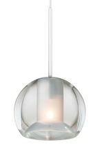  PD092FRSNX2M - Pendant Gracie Crystal Frost Center Satin Nickel G4 Hal 20W 350lm Monopoint